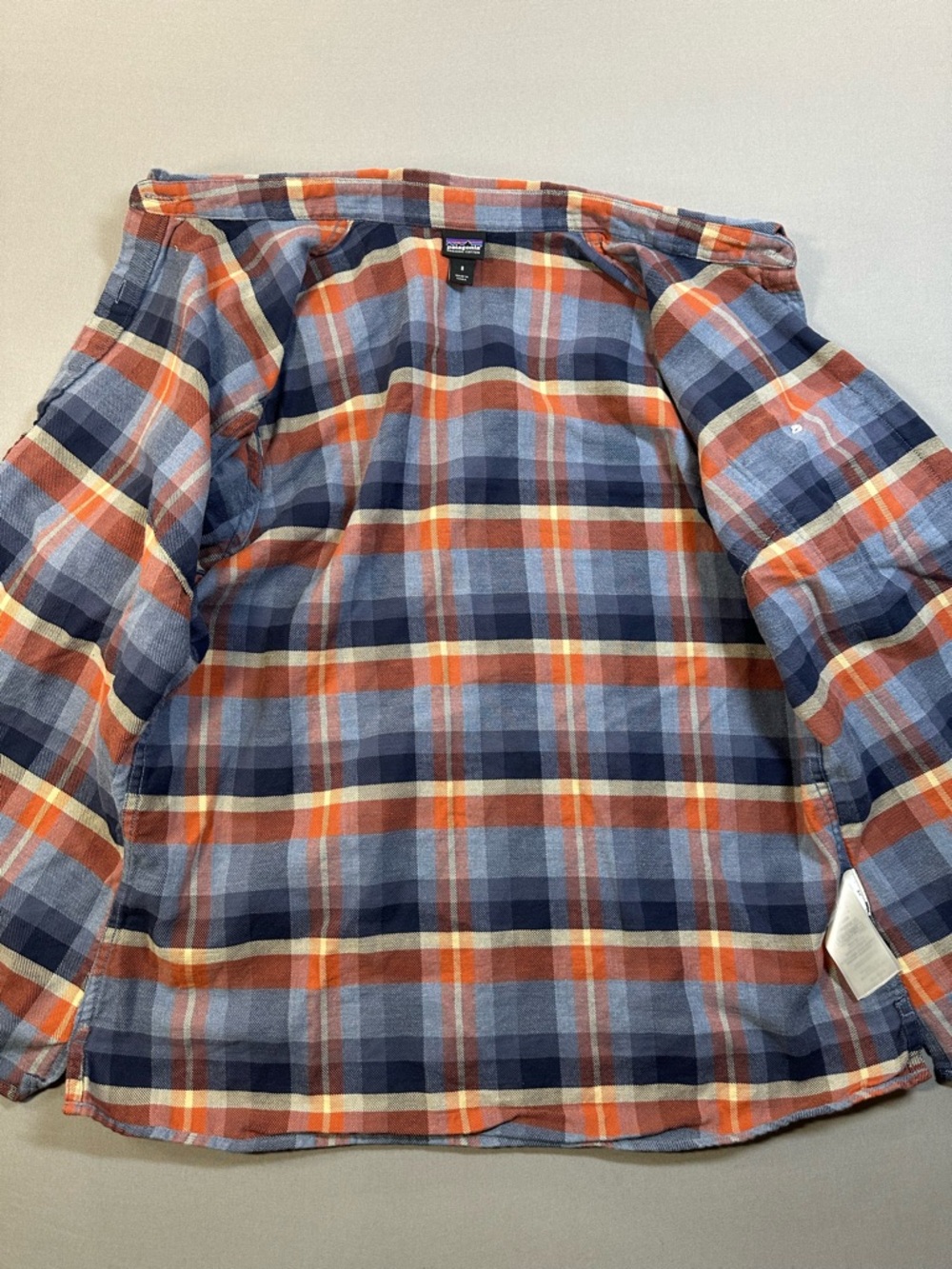 Patagonia Heywood Flannel Shirt, Button Up, Organic Cotton - Womens 8 - Picture 12 of 15